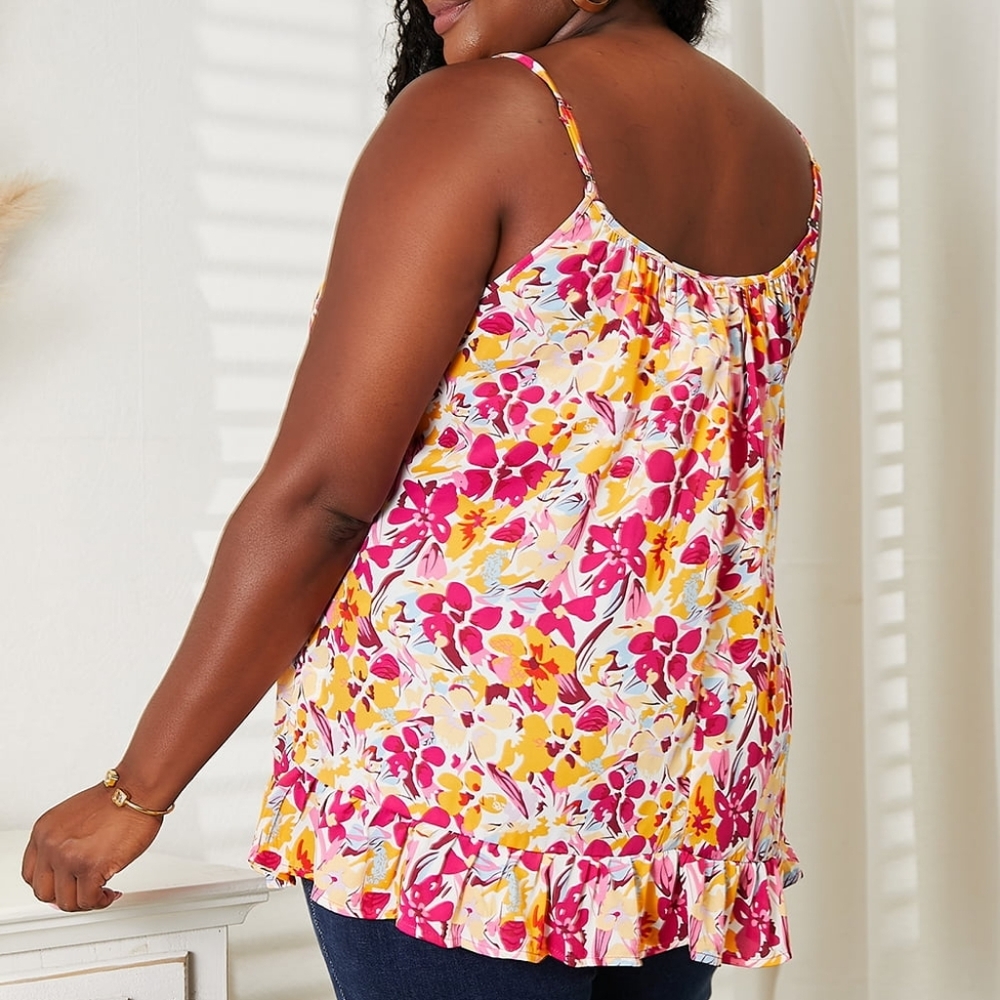 Sweet Bloom Ruffle Cami - Picture 10 of 15
